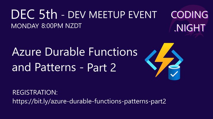 Coding Night - Presentation Dec 5th