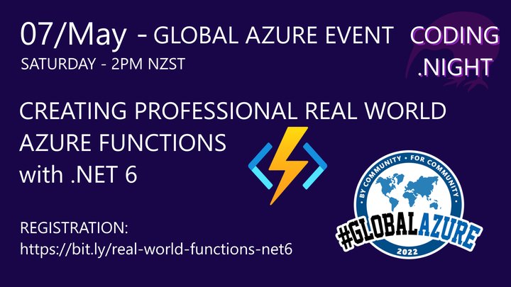Global Azure on Coding Night - Presentation May 7th