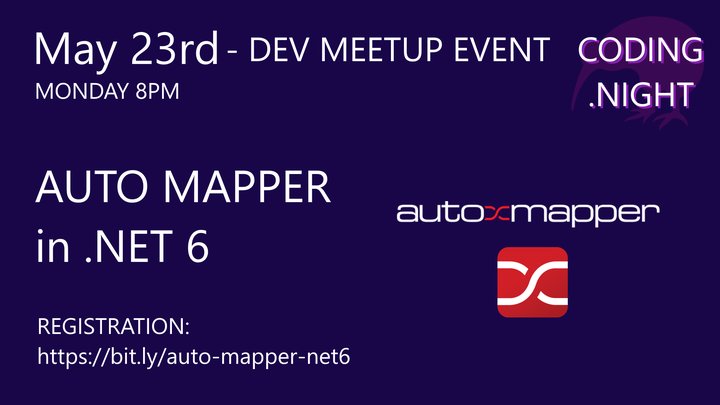 Coding Night - Presentation May 23rd