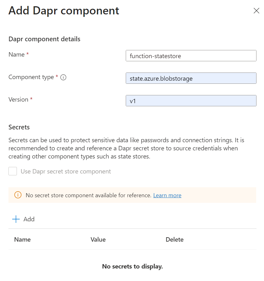 Dapr Generic Component 1