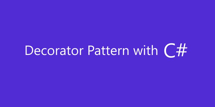 Decorator Pattern with C# - Real World Tax example