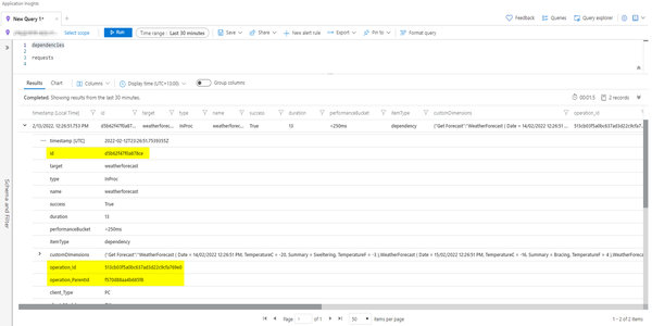 Open Telemetry AppInsights