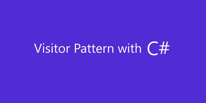 Visitor Pattern with C# - Real World Tax Example