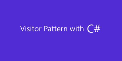 Visitor Pattern with C# - Real World Tax Example